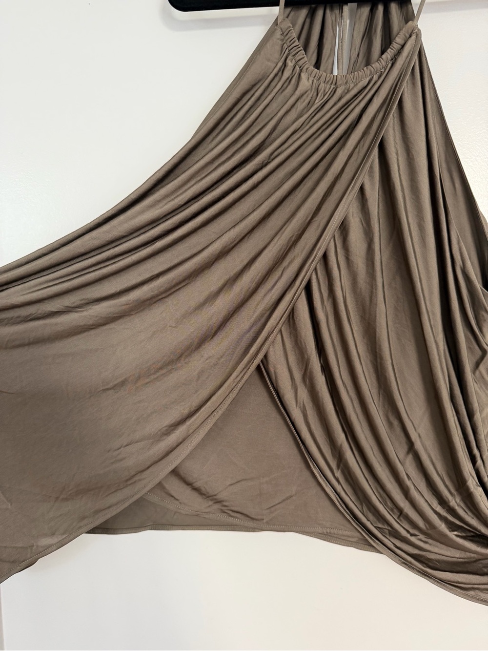 All Saints Olive Halter Draped Camisole - Picture 3 of 6